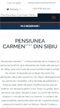 Mobile Screenshot of pensiunecarmen.ro